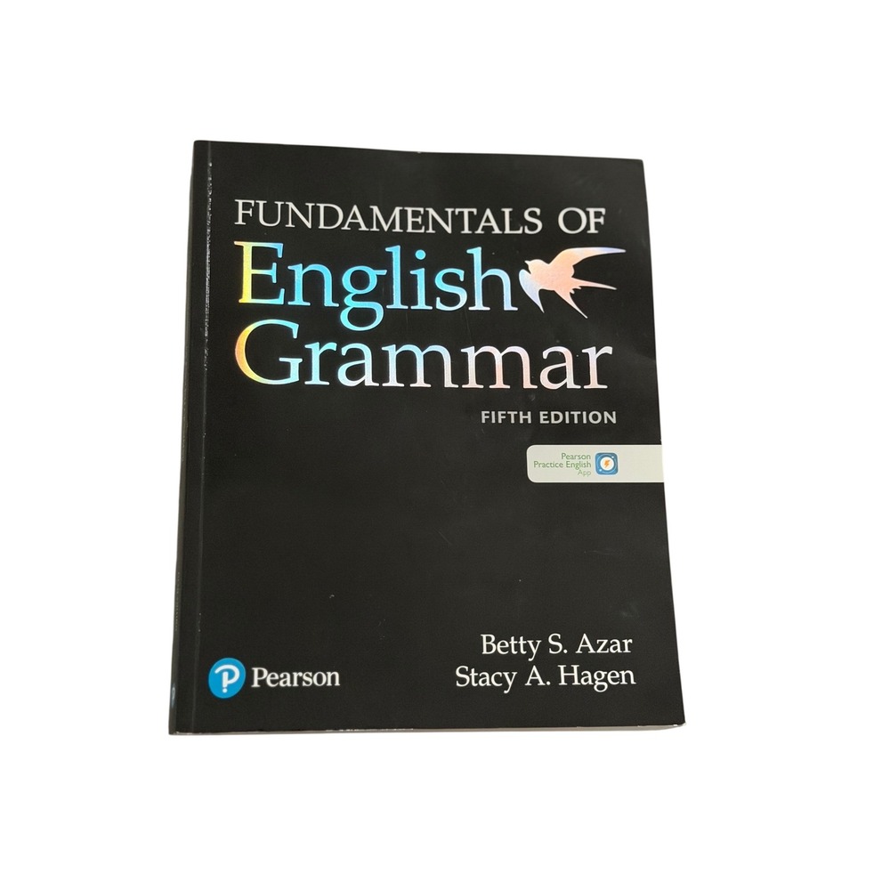 Pearson Fundamentals of English Grammar Fifth Edition Azar Hagen Black Good 2019